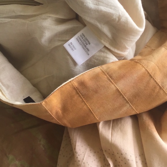 Vintage boho pleated skirt & button down shirt - Picture 5 of 16